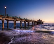 Long walk into the sea Long walk into the sea