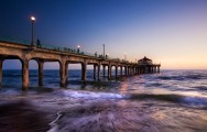 Long walk into the sea