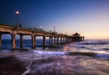 Long walk into the sea Long walk into the sea