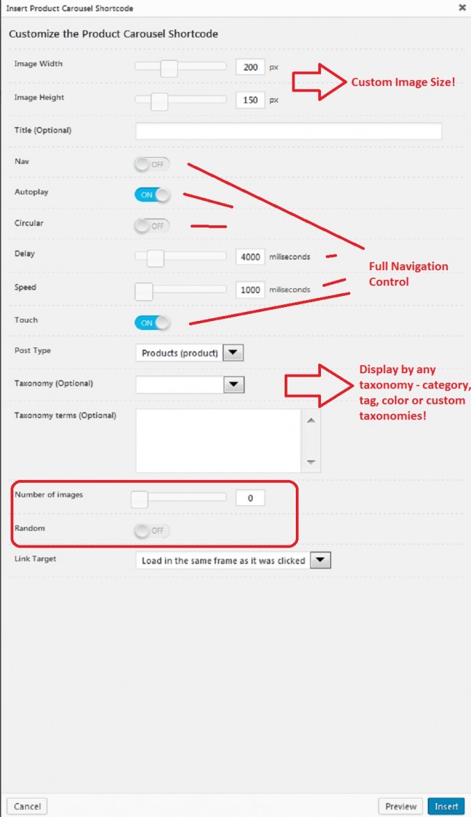 Striking MultiFlex Custom Carousel Shortcode