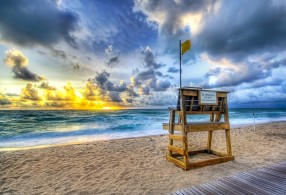 Alone at the beach