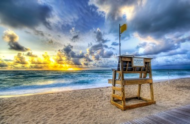 Alone at the beach