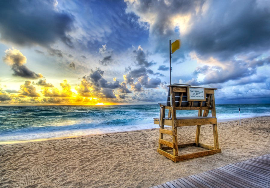 Alone at the beach