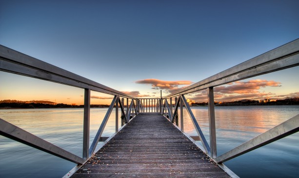 Perfect quay view